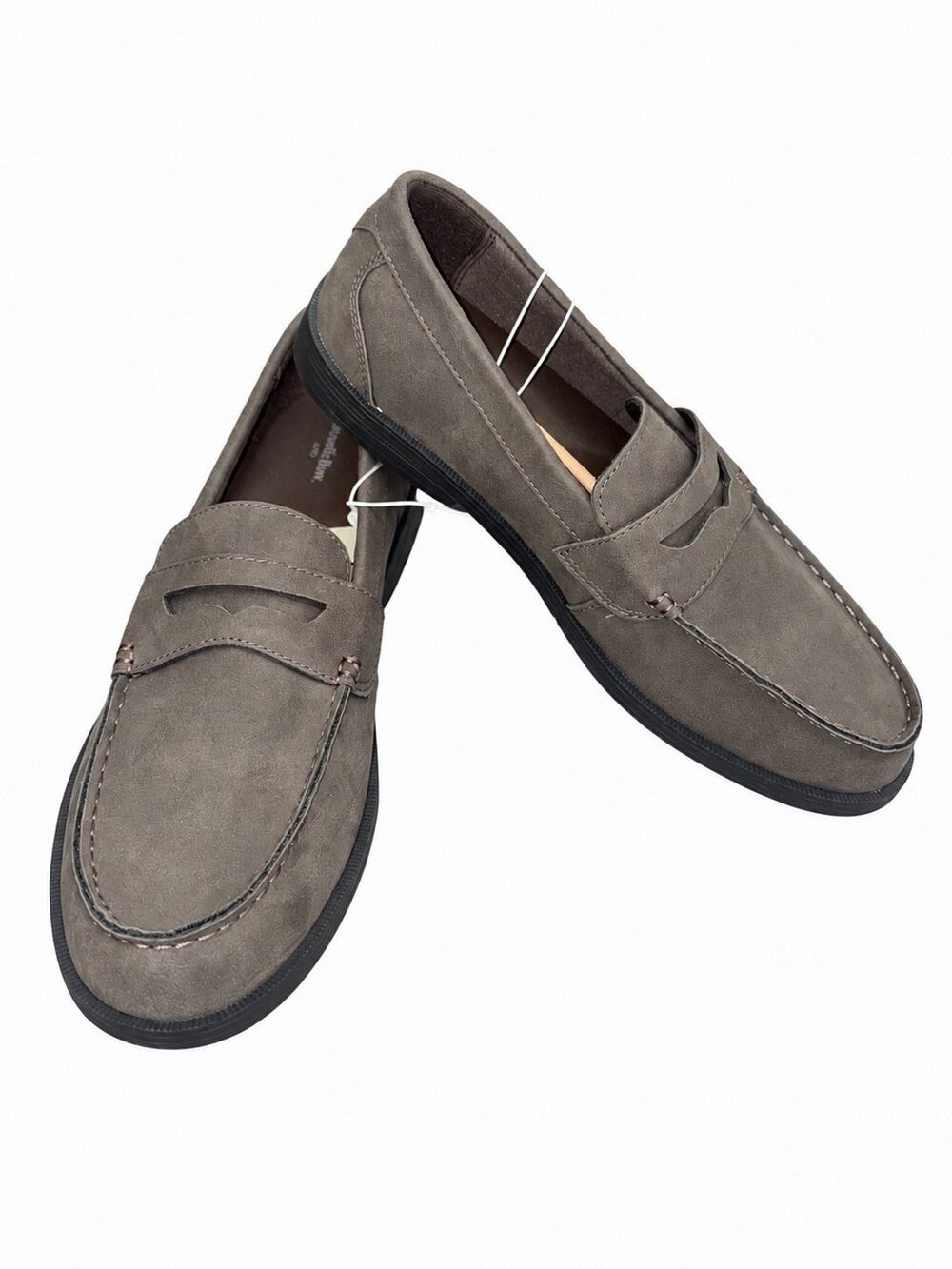 Goodfellow & Co Men’s Orson Penny Loafers Size 13 Gray Memory Foam Slip On NWT